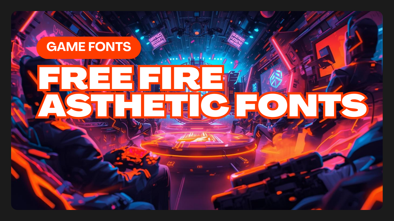 Aesthetic Free Fire Font Stylish Name 1