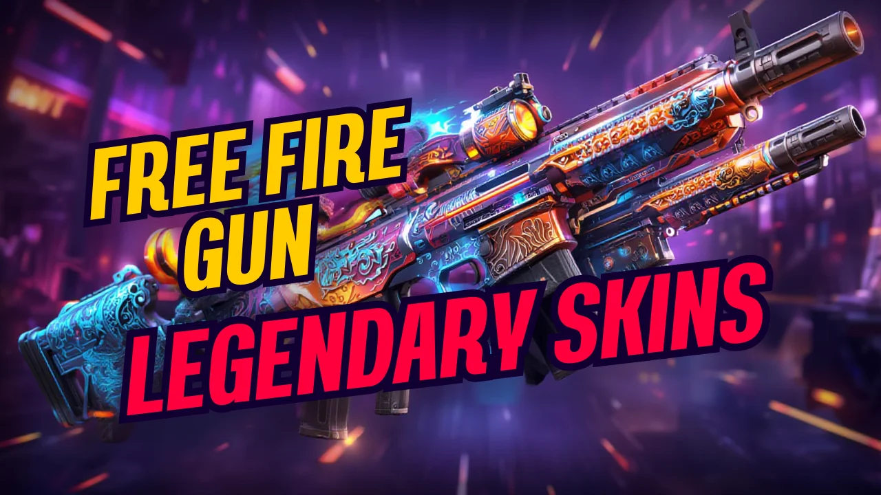  Free Fire gun skins