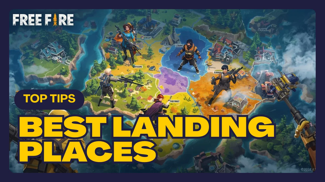 Best landing spots in Free Fire/where should i land in free fire